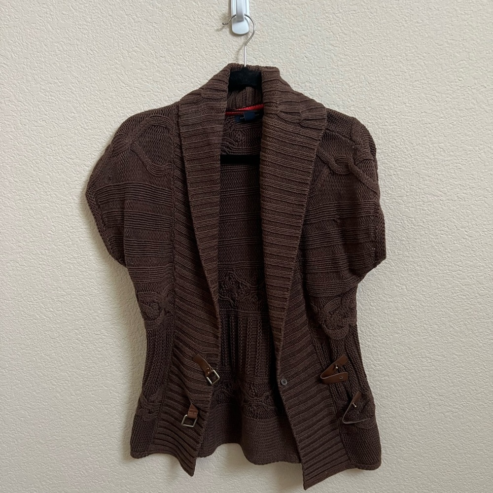 Tommy Hilfiger brown cardigan